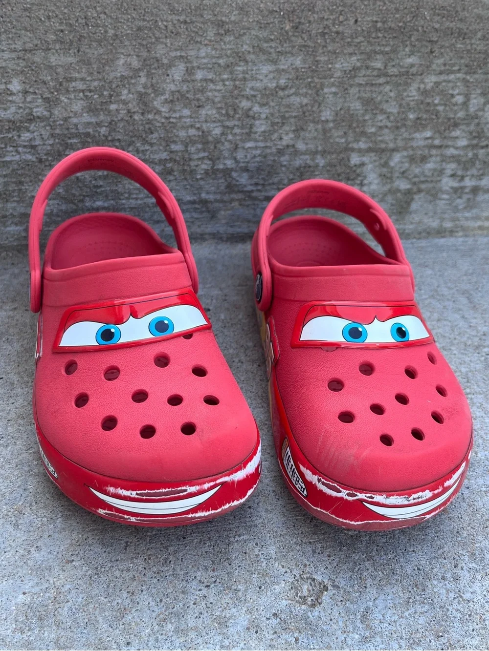 Crocs Lightning McQueen Size 13